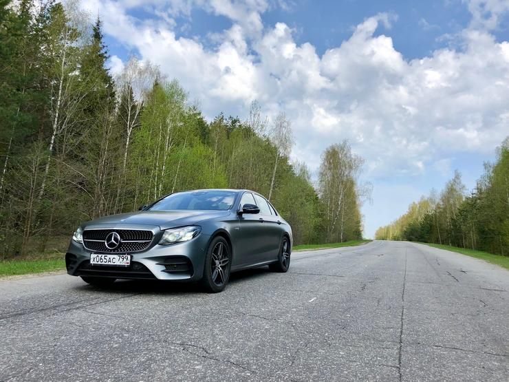 43 удовольствия: тест-драйв Mercedes-AMG E43 4MATIC