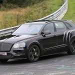 Bentley тестирует заряженный внедорожник Bentayga Speed