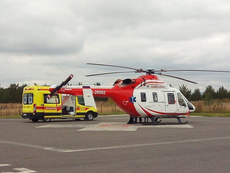 Как вызвать вертолет для отправки в больницу пострадавшего в ДТП