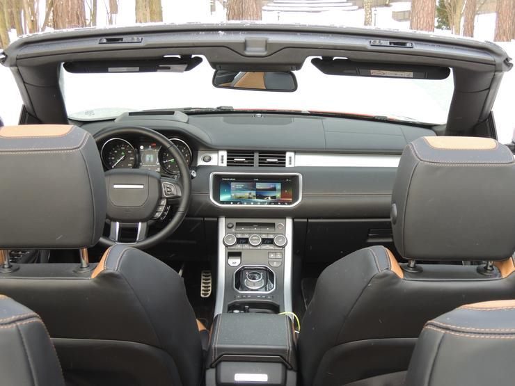 Тест-драйв Range Rover Evoque Convertible: снимаем «шляпу»