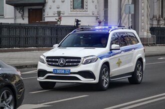 Роскошные автомобили российской полиции