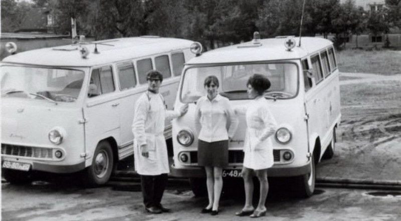 Докторский вагон: эволюция советской «скорой помощи» на базе микроавтобусов