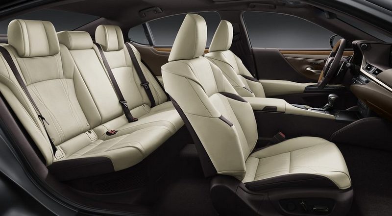 Lexus ES нового поколения стал крупнее и обзавелся версией F Sport
