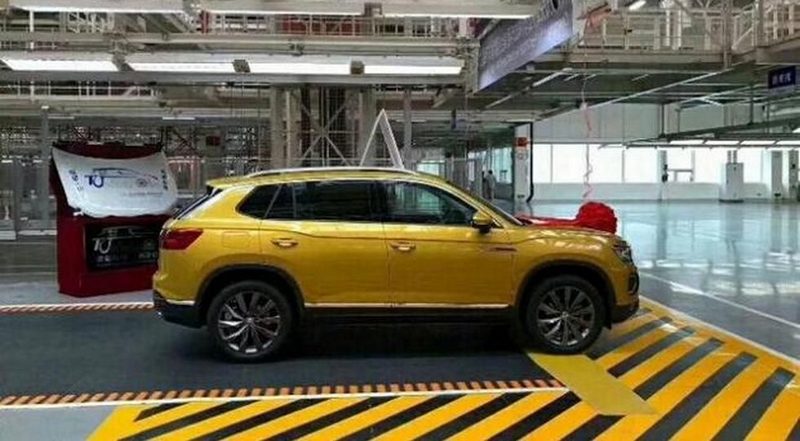 Новый кроссовер Volkswagen Tayron встал на конвейер
