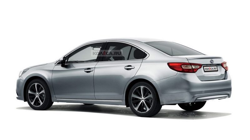 Новый Subaru Legacy: первые изображения