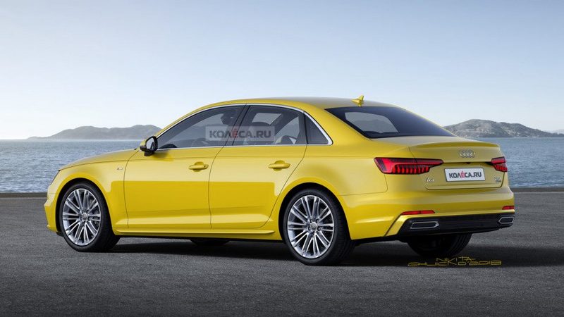 Обновлённая Audi A4: первые изображения
