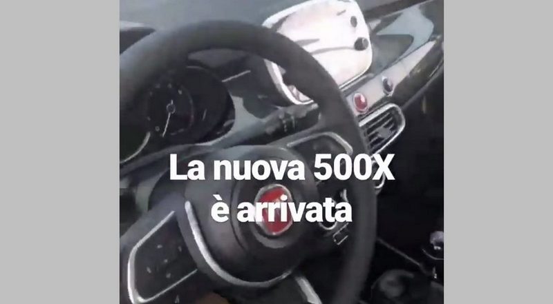 Обновлённый «паркетник» Fiat 500X рассекретили до официальной премьеры