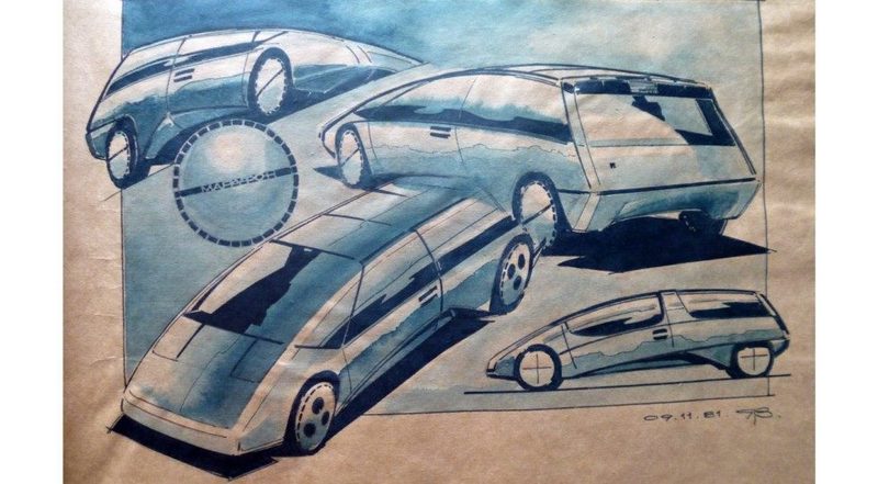 Пластилин, Porsche и предсерийный Passat: как создавался дизайн ВАЗ-2110