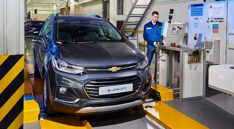 Посвежевший Chevrolet Tracker «прописался» в Казахстане