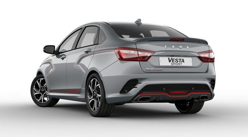 Серийная Lada Vesta Sport: заниженная подвеска и форсированный мотор