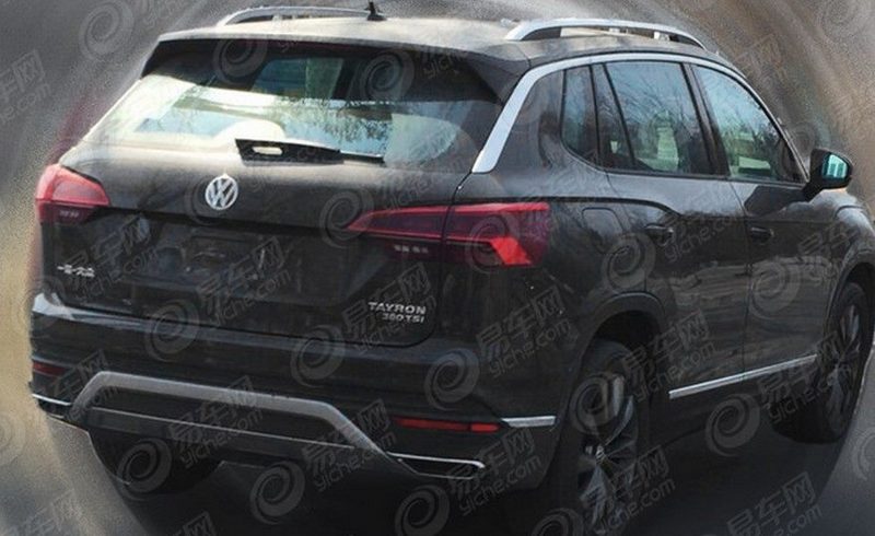 Volkswagen тестирует новый кроссовер Tayron. Первые фото